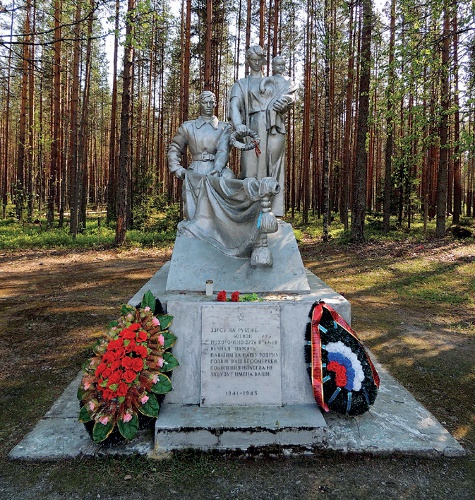 братская могила на 9-ом км шоссе Повенец- Габсельга, № 1025 братская могила на 9-ом км шоссе Повенец- Габсельга, № 1025