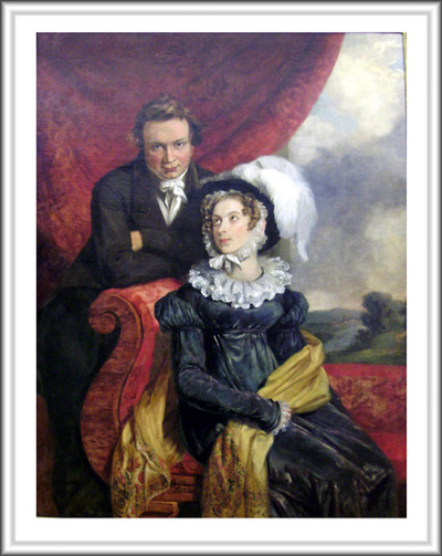 Межаковы Павел Александрович и Ольга Ивановна (Брянчанинова). Художник Джордж Доу. Межаковы Павел Александрович и Ольга Ивановна (Брянчанинова). Художник Джордж Доу.